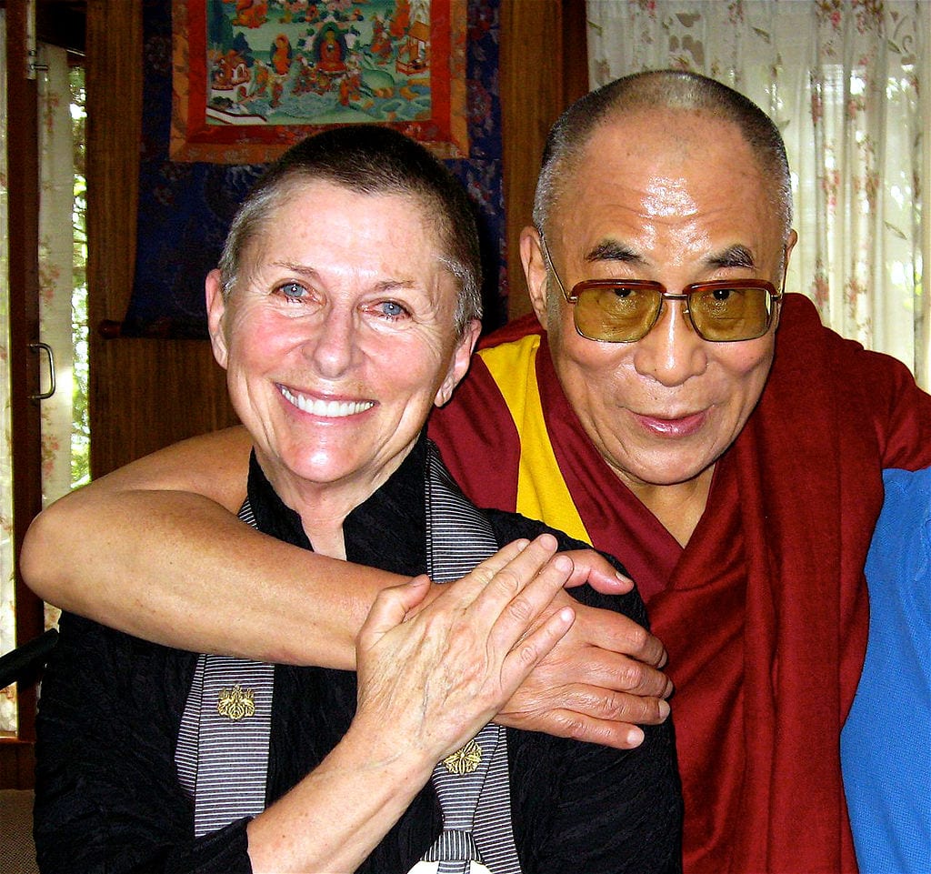 Joan Halifax and the Dalai Lama
