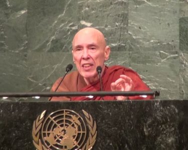 Bhikkhu Bodhi at the UN on Vesak