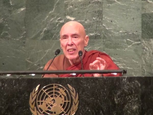 Bhikkhu Bodhi at the UN on Vesak