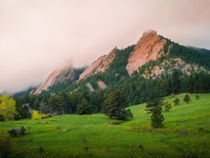 The Flatirons, located near Boulder, Colorado, where Wynn Bruce lived for 20 years. © Intricate Explorer from Unsplash